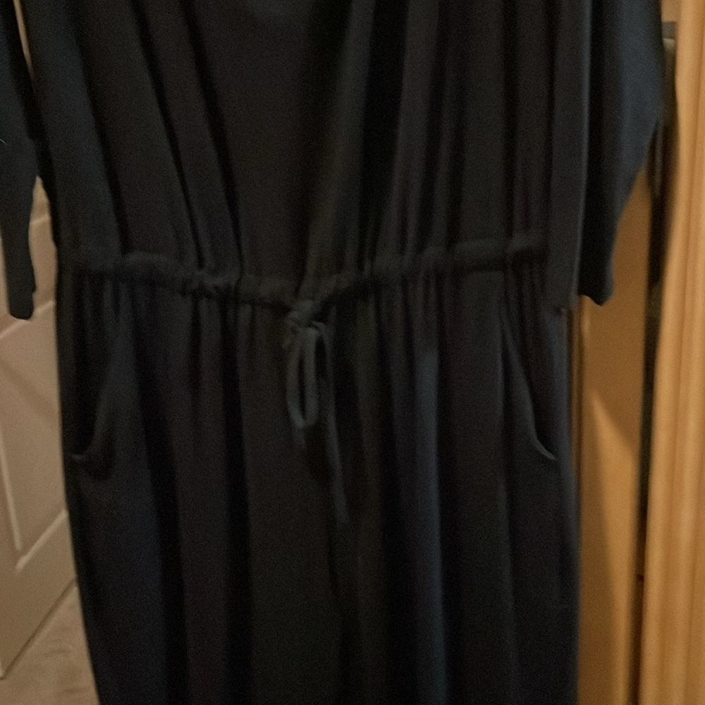 ⭐️Goodnight macaroon black tee shirt jumpsuit size xl - Picture 7 of 11